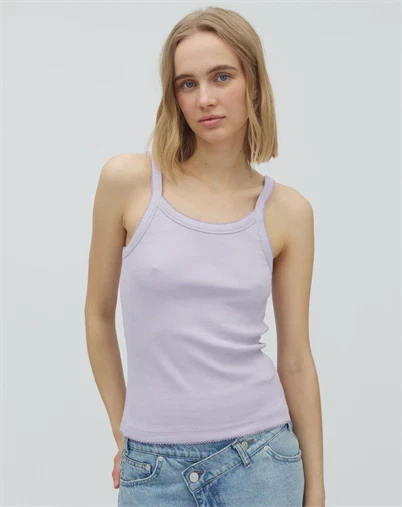 Mbym - Essa Crochet-M Top - Orchid Petal